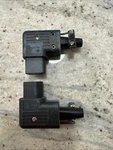 Pack Of 2-SCHURTER 4785.0000 Angled Iec C13 Female Cable Mount Rewireable Plug. Fixed Price $19.99.