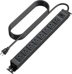 Metal 360 Rotating Mountable Power Strip, 8 Outlet Gaming Mounted. Fixed Price $29.95.