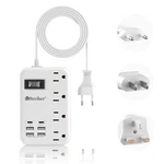 European Travel Plug Adapter, Us To Power Strip With ... Fast Ship. Fixed Price $34.99.