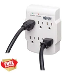 Tripp Lite SK6-0 Outlet Surge Protector Power Strip White. Fixed Price $72.99.