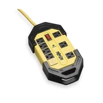 Tripp Lite TLM812SA Surge Protector STRIP,8 Outlet,yel/blk 2KGE4. Fixed Price $134.26.