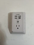 (2) Wall Charger, Surge Protector, Qinlianf 5 Outlet With 4 Usb Charging. Fixed Price $8.00.