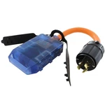 Nema L14-20P To 5-20R Adapter With Amp Breakers By Ac Works. Fixed Price $52.99.