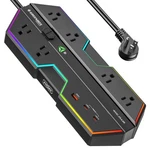 4000J Surge Protector Power Strip With Usb Ports, 6 Outlet R.... Fixed Price $56.37.