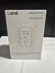 Lvetek QF-519F Outlet Surge Protector 3 Usb-a Usb-c 1680J White. Fixed Price $10.50.