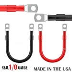 1/0 Awg Gauge Custom Battery Cable Copper Car Solar Power Wire Inverter Welding. Fixed Price $76.87.