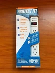 Tripp Lite 6-OUTLET Surge Protector, Ft. Cord, 790 Joules -TLP606. Fixed Price $14.99.