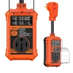 Ameho 50A Rv Surge Protector 19000J Smart Autoshutoff IP67 Waterproof Analyzer. Fixed Price $98.21.