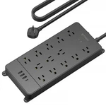 Surge Protector Power Strip, 4000 Joules, Etl Listed, 13 Widely-spaced Outlets. Fixed Price $48.39.