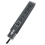 6FT Tripp Lite Outlet Surge Protector - Black. Fixed Price $45.88.