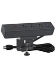 Desk Clamp Power Strip With 65W Usb-c&usb Ports 3 Ac Outlet, Nightstand Edg.... Fixed Price $48.26.