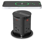 Annquan 3.15" Pop Up Outlet With 15W Wireless Charger,max 20W Power Delivery. Fixed Price $79.99.