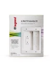 Legrand In-wall Tv Connection Kit Recessed Power & Cable Management New HT2102. Fixed Price $39.99.