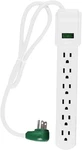 Power By Gogreen Outlet Surge Protector, 2.5' Cord, White (GG-16103MS). Fixed Price $35.52.
