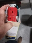 Leviton Red Rouge Rojo Self-test Gfci Outlet, With Wallplate GFTR2-HGR 20A-125V. Fixed Price $14.99.