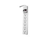 8 Ft. 6-OUTLET Power Strip With Light Indicator. Fixed Price $19.99.