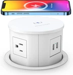 Automatic Up Power Outlet With 15W Wireless Charger,pop Electrical. Fixed Price $84.95.