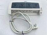 Fellowes 10 Outlet Premier Dual Plane W/ Phone 1430 Joules Vtg - Mounting Plate. Fixed Price $34.76.