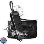 Outdoor Power Strip Weatherproof, 50 Ft Extension Cord, Diivoo Waterproof Sur. Fixed Price $74.99.