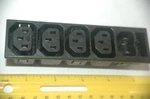 Schurter 44R01-4151-150A 4-OUTPUT 301 Power Entry Strip With Fuse New QUANTITY-1. Fixed Price $16.00.