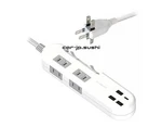 Kashimura Compatible With Overseas Power Strip 4 Outlets And Usb. Fixed Price $52.01.