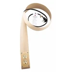 Flexiduct 12' EF3 SPT-2 Extension Cord, Awg, Indoor, 16/3, Outlets, 5-15R,. Fixed Price $86.39.