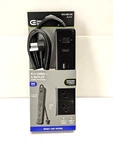 Commercial Electric 6 Ft Surge Protector 4-OUTLET Usb-a Usb-c Powerstrip Black. Fixed Price $14.95.