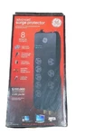 General Electric 8-OUTLET Surge Protector,black Coax/cable Protection, #37753. Fixed Price $14.99.