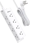 Surge Protector Power Strip - 12 Widely Spaced Multi Outlets, Wall Mount, 3 Side. Fixed Price $20.67.