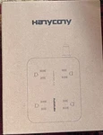 Surge Protector Power Strip, Hanycony Outlets HN8U5WT. Fixed Price $14.99.