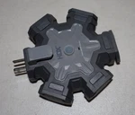 Hdx 15 Outlets Power Hub, Grey Model # LA-BJ11 Amp. 125-VOLT 60HZ 1875. Fixed Price $5.99.