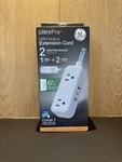 Ge Ultrapro 2-OUTLET Extension Cord 1X Usb-c, 2X Usb-a 12W 6FT Braided Flat Plug. Fixed Price $13.99.