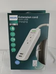 Phillips Home Electric Extension Cord With Usb 2-OUTLET Port. Fixed Price $24.99.