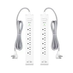 Pack Power Strip - 12FT Long Extension Cord, Surge Protector With 6 Outlets.... Fixed Price $43.79.