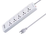 Universal Power Strip With Usb C, Outlets 3 And 1 Ports, 6.5FT Po.... Fixed Price $34.52.