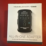 Travel Smart By Conair Worldwide Adapter W/surge Protector Model TS2371 1210. Fixed Price $10.00.