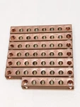 Lot Of Ilsco Copper Neutral Ground Bar 6-14 Total 40 Ports. Fixed Price $50.00.