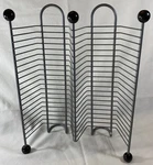 40 Cd / Video Game Storage Rack Holder Metal Wire Organizer Atlantic Vintage. Fixed Price $23.49.