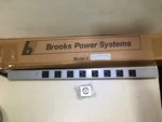 Brooks XSL20-24-8-6TL-ME 20AMP 125V 60HZ Outlets Relocatable Power Tap Systems. Fixed Price $64.31.