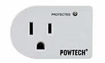 Trisonic Single Outlet 3 Prong Power Adapter Grounded Wall Tap Surge Protector. Fixed Price $9.39.