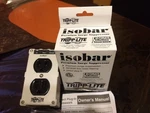 Tripp Lite Isobar 2-OUTLET Surge Protector, Direct Plug-in IBLOK2-0. Fixed Price $69.00.