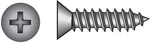 Hillman 823422 Stainless Steel Phillips Flat Head Sheet Metal Screw #6 X 3/4 In.. Fixed Price $15.18.