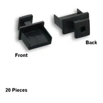 Kentek Lot 20PC Usb Anti-dust Cover Port Protector Handle Hard Plastic Black. Fixed Price $9.78.