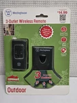 Wireless Remote Control 3 Outlet Heavy Duty Outdoor Westinghouse Holiday Lights. Fixed Price $9.99.