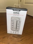 Cyberpower Surge Protector 6 Outlets, Usb-c & Usb-a Charging, 2400J Protection. Fixed Price $24.99.