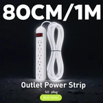 6 Outlet Power Strip Us Plug Multi Socket Extension Switch Home Office. Fixed Price $6.99.