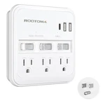 Usb Multi Medium, Plug Extender, Outlet With Individual Switches. Fixed Price $26.62.