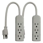 Uninex PS28U Compact Grounded 3-OUTLET Power Strip, Ul Listed, 1-FOOT, 2-PACK. Fixed Price $16.91.