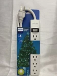 Philips 2 Feet 6-OUTLET Power Strip Cord. Fixed Price $7.00.