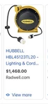 Hubbell Wiring Cord Reel HBL45123C20. Fixed Price $1250.00.